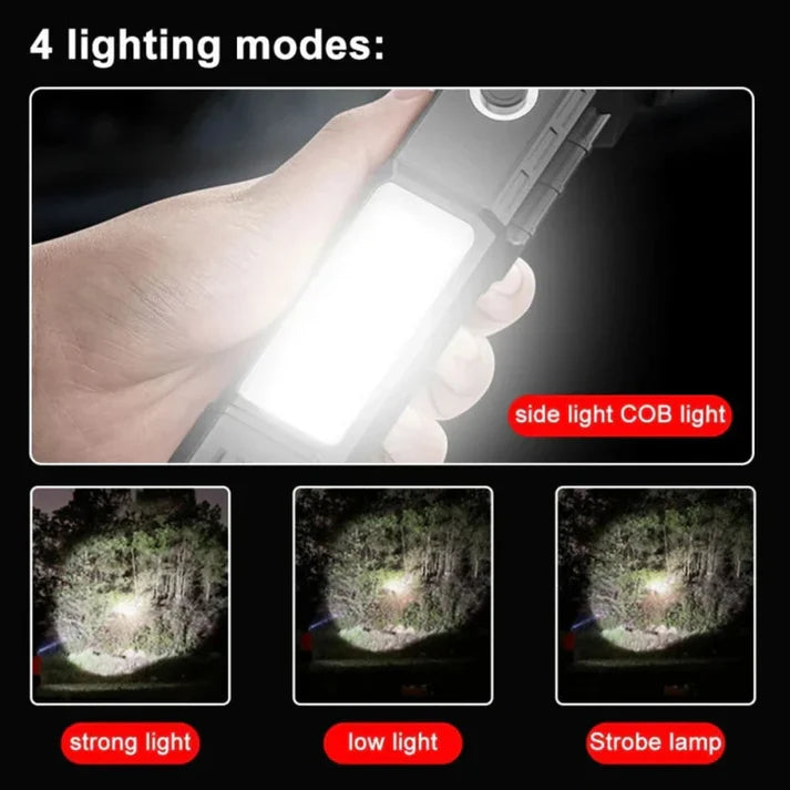 Rechargeable Emergency Flashlight (USB Powered)