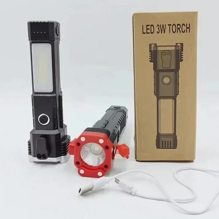 Rechargeable Emergency Flashlight (USB Powered)